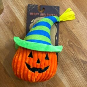 Happy  |  Halloween 🎃 With Hat |  Squeaky Plush Dog Toy  9” …